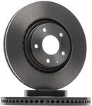 BREMBO 2x Bremsscheibe Vorne &Oslash;320mm H&ouml;he: 51,5mm Dicke: 28mm innenbel&uuml;ftet
