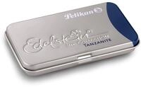 Pelikan Gro&szlig;raum-Tintenpatronen Edelstein Ink, Tanzanite (blau/schwarz) im