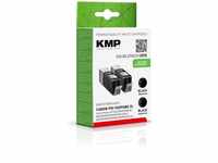 KMP Tintenkartusche für Canon Pixma IP7250/MG6350/MG7150, C89D, 2 x Black...