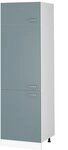 Vicco K&uuml;hlumbauschrank R-Line, Blau-Grau, 60 cm, zur freien Kombination...