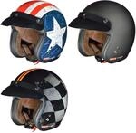 RC-583 Jethelm Motorradhelm Chopper Jet Motorrad Roller Bobber Helm rueger,