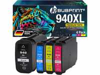 Bubprint 4 Druckerpatronen kompatibel als Ersatz für HP 940XL 940 XL für...