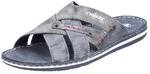Rieker Herren Fr&uuml;hjahr/Sommer 21062 Pantoletten, Blau Ozean Asphalt 15, 45 EU
