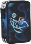 Beckmann, 3-f&auml;chrige Federmappe Magic League, mit Inhalt, M&auml;ppchen Federtasche,
