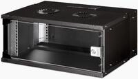 DIGITUS Netzwerkschrank - 19-Zoll Rack 4 HE - Unmontiert - Wandmontage - 400 mm Tiefe