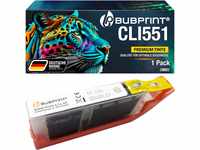 Bubprint Druckerpatrone kompatibel als Ersatz für Canon CLI-551XL GY CLI 551...