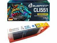 Bubprint Druckerpatrone kompatibel als Ersatz für Canon CLI 551 XL C CLI-551XL...