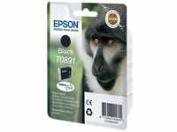 Epson Original T0891 Affe, wisch- und wasserfeste Tinte (Singlepack) schwarz
