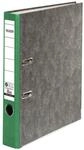 FALKEN Recycling-Ordner Wolkenmarmor 5 cm schmal DIN A4 gr&uuml;ner R&uuml;cken