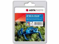 AgfaPhoto APHP301XLC Tinte für HP DJ1050, 340 Seiten, farbig, 13.5 x 10.8 x 4