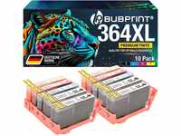Bubprint 364XL 10 Druckerpatronen kompatibel als Ersatz für HP 364 XL HP 364XL...