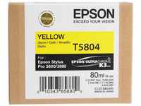 Epson original Tintenpatrone T580400 gelb UltraChrome K3