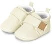 Sterntaler Baby Krabbelschuhe uni &ndash; Unisex Babyschuhe aus Canvas mit Jerseyfutter