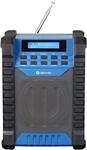 Denver WRD-60 Baustellenradio mit DAB+ / DAB/FM & Bluetooth &ndash; Akku Radio mit...