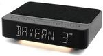 Soundmaster UR250AN DAB+ Digitaler Radiowecker mit kabelloser Ladestation,