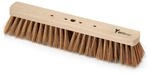 BECO Saalbesen Kokos 40cm Holzk&ouml;rper roh, 4-Loch