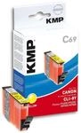 KMP Druckpatrone C69 Tinte gelb (kompatibel Canon CLI-8Y) - mit Chip