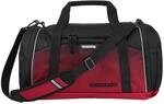 coocazoo Sporttasche &bdquo;Blazing Fire&rdquo;, schwarz-rot, Hauptfach, Nassw&auml;schefach,