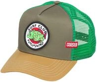 Coastal Trucker Cap HFT Fukushima Olive/Wheat/Green, Size:ONE Size