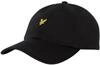 Lyle & Scott Herren Logo-Baseballm&uuml;tze, Schwarz, One Size