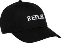 Replay Unisex Baseball Cap aus Baumwolle, Black 098 (Schwarz), OneSize