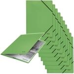 Leitz Recycle Eckspanner A4, 10er Pack, F&uuml;r 250 Blatt, F&uuml;r die