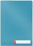 Leitz A4 Privacy Sichth&uuml;lle, Ideal f&uuml;r 40 Blatt, Sanftes Blau, Cosy-Serie, 47080061