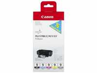 Canon PGI 9 5 original Tintenpatrone Multipack PBK/C/M/Y/GY für Pixma Drucker