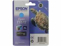 Epson T1572 Tintenpatrone Schildkröte, Singlepack, cyan