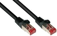 Good Connections Patchkabel, Cat. 6, S/FTP, PiMF, PVC, 250MHz, schwarz, 7,5m