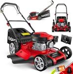 MASKO&reg; Benzin Rasenm&auml;her 5in1 | 51 cm Schnittbreite | 8- fache