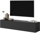 Selsey TV Schrank Board Sideboard, 140 cm, Schwarz