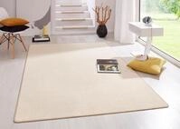 Hanse Home Indoor Teppich Fancy &ndash; Wohnzimmerteppich einfarbig Modern Velours