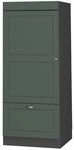Vicco Mikrowellenschrank Fame-Line, Gr&uuml;n-Gold Landhaus, 60 cm, zur Kombination...