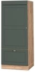 Vicco Mikrowellenschrank Fame-Line, Gr&uuml;n-Gold Landhaus, 60 cm