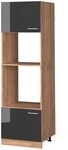 Vicco Mikrowellenschrank R-Line, Anthrazit Hochglanz, 60 cm, zur freien...