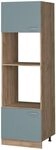 Vicco Mikrowellenschrank R-Line, Blau-Grau, 60 cm, zur freien Kombination innerhalb