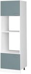 Vicco Mikrowellenschrank R-Line, Blau-Grau, 60 cm, zur freien Kombination...