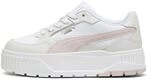PUMA Damen Karmen II Idol Sneakers 42, White Mauve Mist Feather Gray Pink