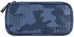 coocazoo M&auml;ppchen &bdquo;Geometric Sky&rdquo;, grau-blau, Federm&auml;ppchen, gro&szlig;es Hauptfach,
