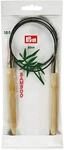 Prym 221540 Rundstricknadeln, 80 cm, 10,00 mm Rundstricknadel, Bambus, Natur, 10 mm,
