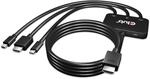 Club3D Adapter USB-C/HDMI/Mini-DP > HDMI aktiv, CAC-1630