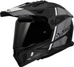 LS2, Motocrosshelme PIONEER II HILL Matt Black White, S