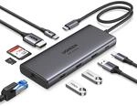 UGREEN Revodok Pro 109 USB C Hub 10Gbps USB A 3.2&USB C 3.2, HDMI 4K@60Hz, PD100W,