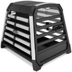 Thule Allax Hundebox, Transportbox Hund, Hundebox f&uuml;r Auto Black/Aluminum M Compact