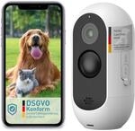 PetTec Cam Free Outdoor Hundekamera Wireless - Wetterfeste WLAN-Kamera f&uuml;r Hunde mit