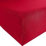 Estella Spannbettlaken Mako-Feinjersey rot Gr&ouml;&szlig;e 180x200 cm - 200x200 cm