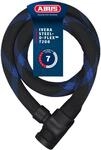 ABUS Panzerkabelschloss Ivera Steel-O-Flex 7200 + RBU-Halter - Kabelschloss aus