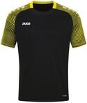 JAKO Kinder T-Shirt Performance, Schwarz/Soft Yellow, 116