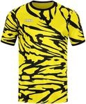 JAKO Kinder Trikot Animal (Kurzarm), Citro/Schwarz, 140